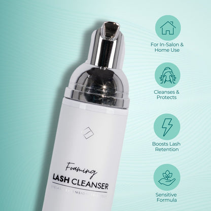 My Lash Store Foaming Lash Cleanser for Eyelash Extensions - Benefits
