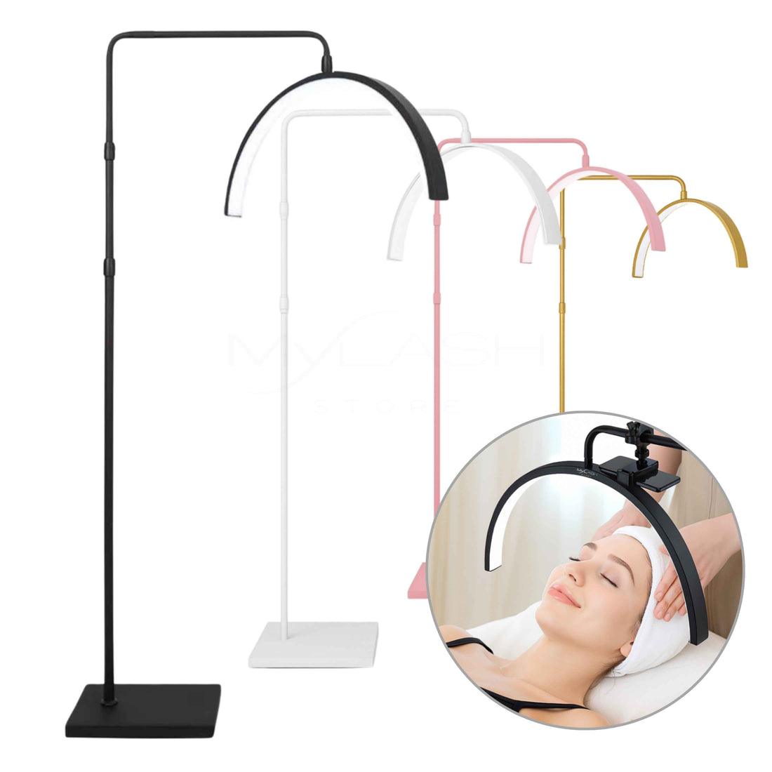 Half Moon LED Lash Light