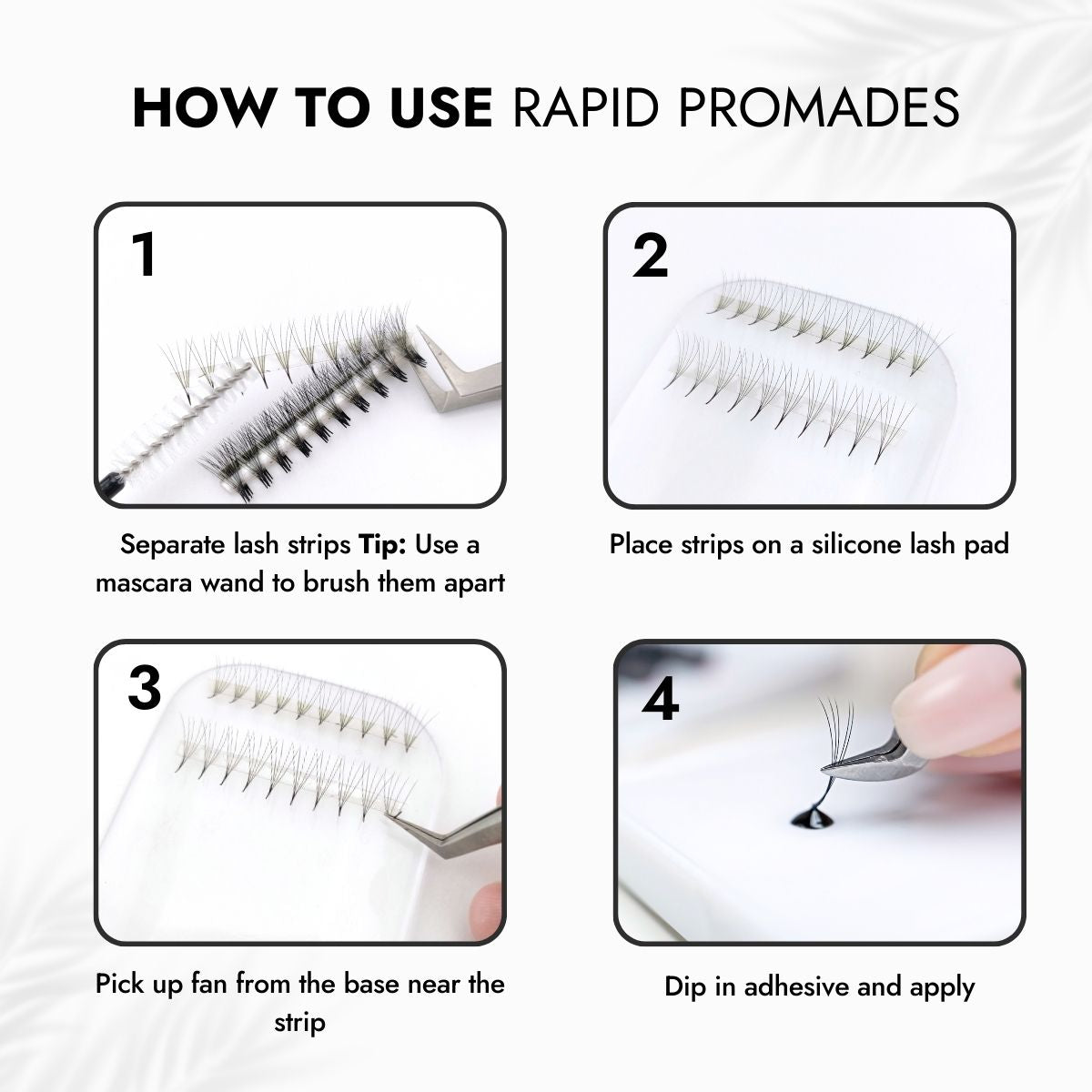 How to use rapid promades - My Lash Store