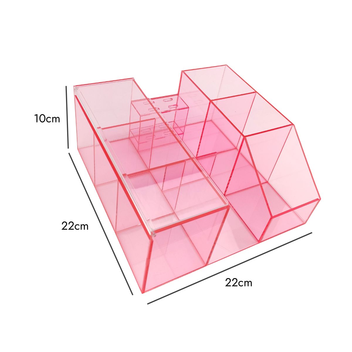 Lash Trolley Organiser - Dimensions