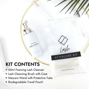 Lash Aftercare Kit Contents