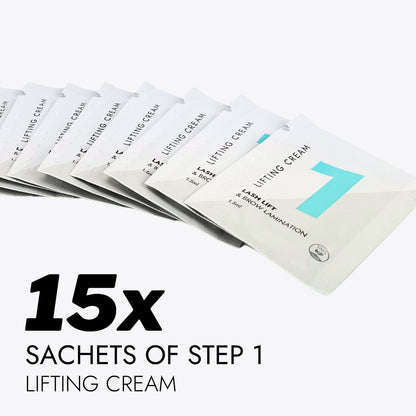 My Lash Store Lash Lift &amp; Brow Lamination Step 1 Lifting Cream x 15 Sachets