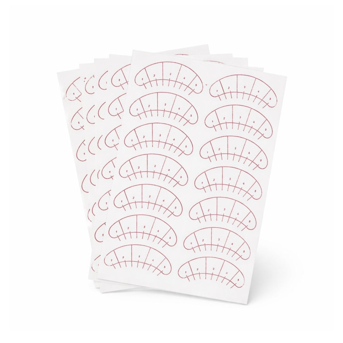Lash Mapping Stickers for Eyelash Extensions