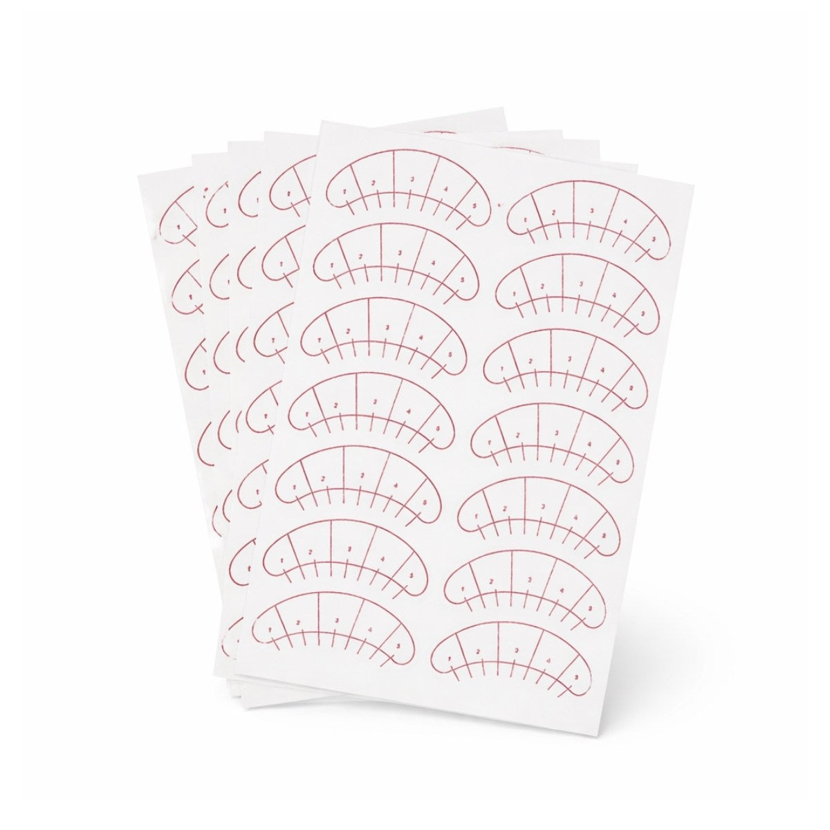 Lash Mapping Stickers for Eyelash Extensions