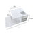 Lash Pillow Organiser Storage Shelf - Dimensions