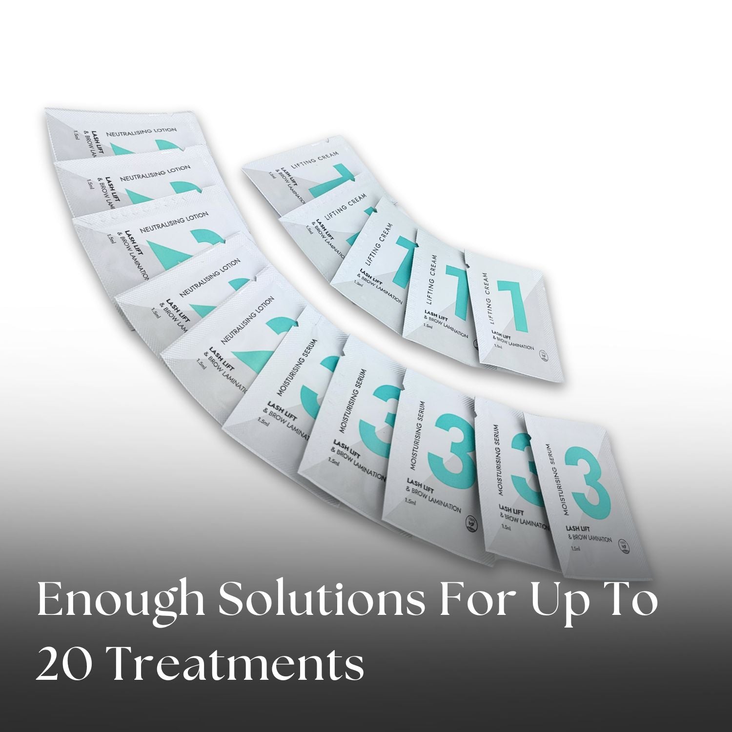 Lash Lift &amp; Brow Lamination Mini Refill - Service up to 20 clients