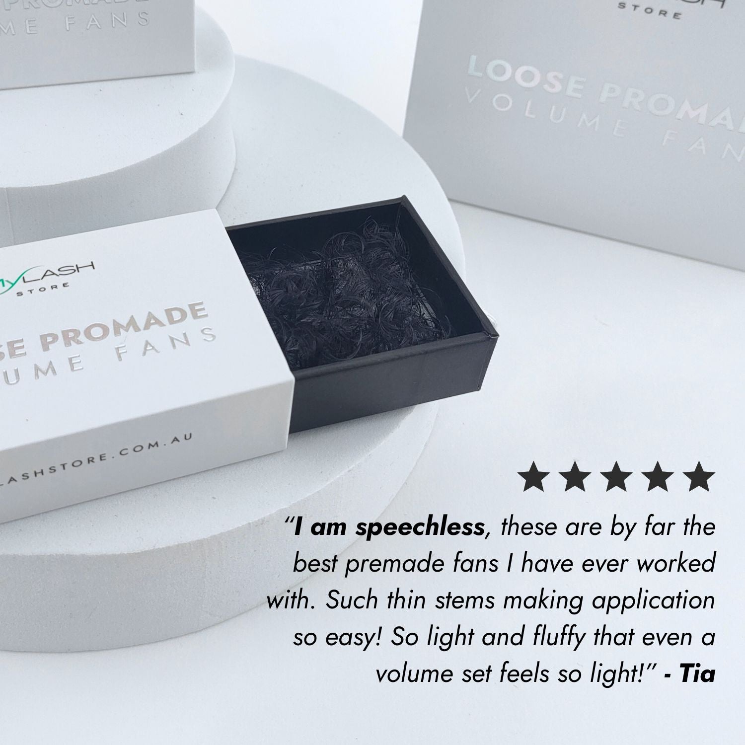 12D Loose Promade Fans - My Lash Store