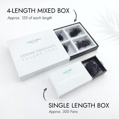 4D Loose Promade Fans (500 Fans)