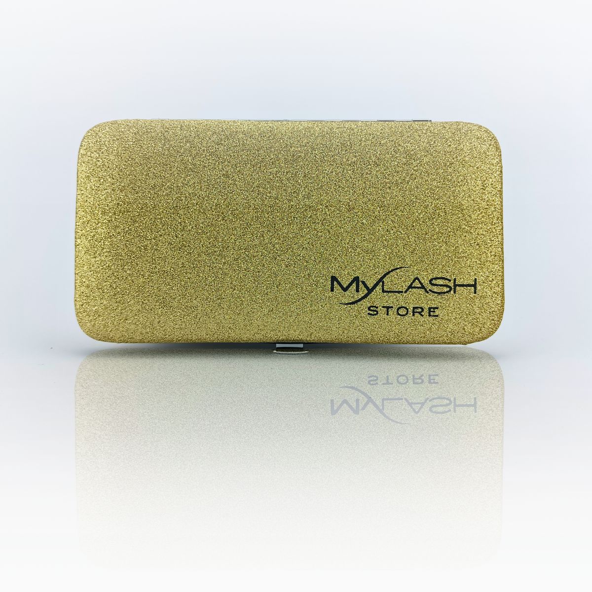 Magnetic Lash Tweezer Case - Gold