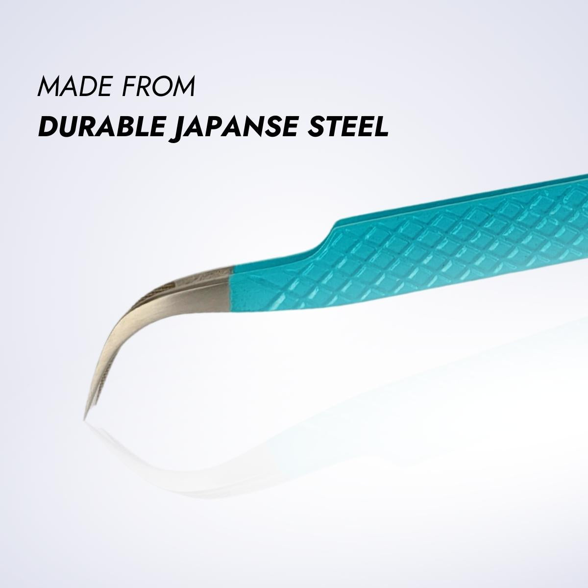 Crystal Teal Fibre Tip Lash Tweezer Bundle