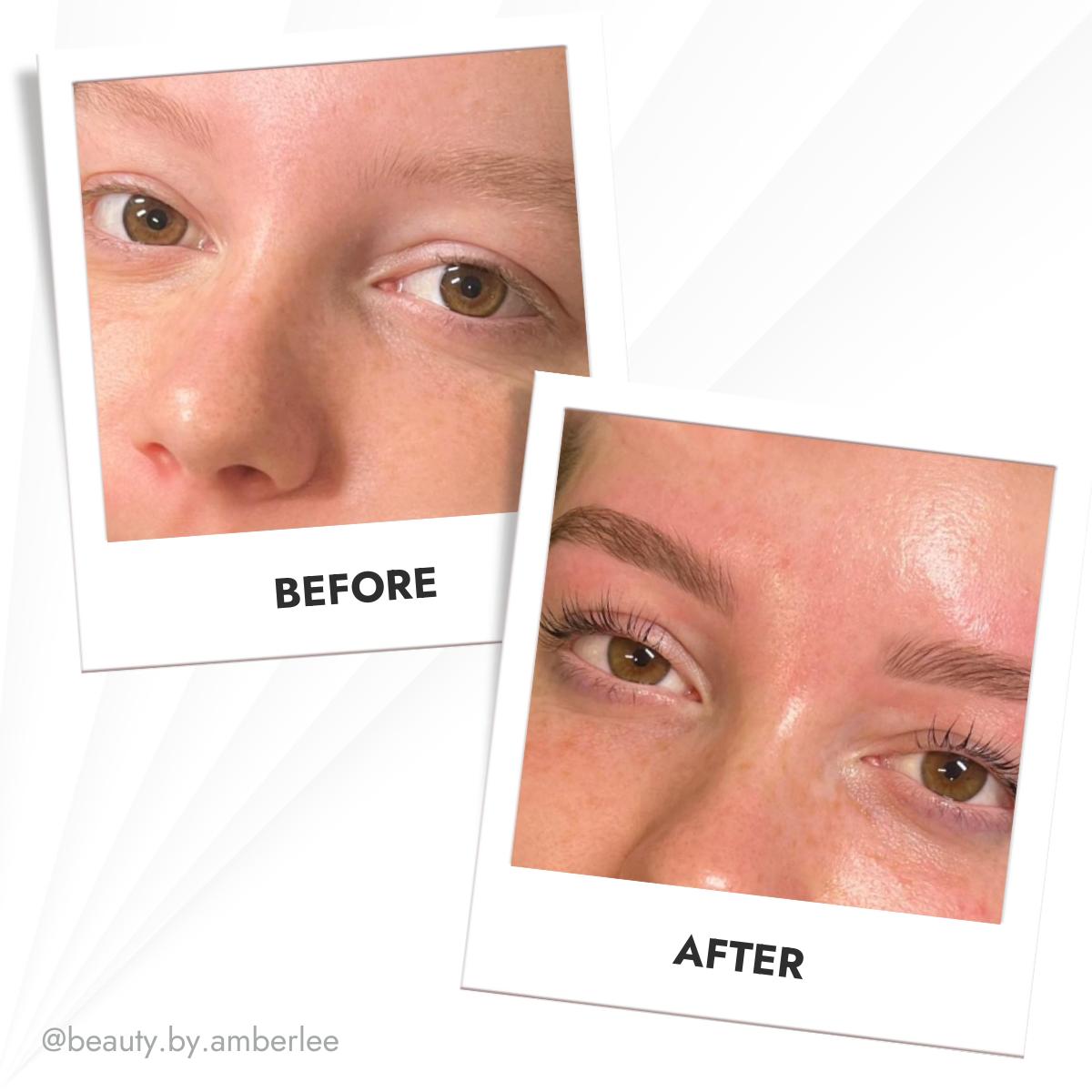 My Lash Store Brow Lamination Bundle - Before &amp; After 2