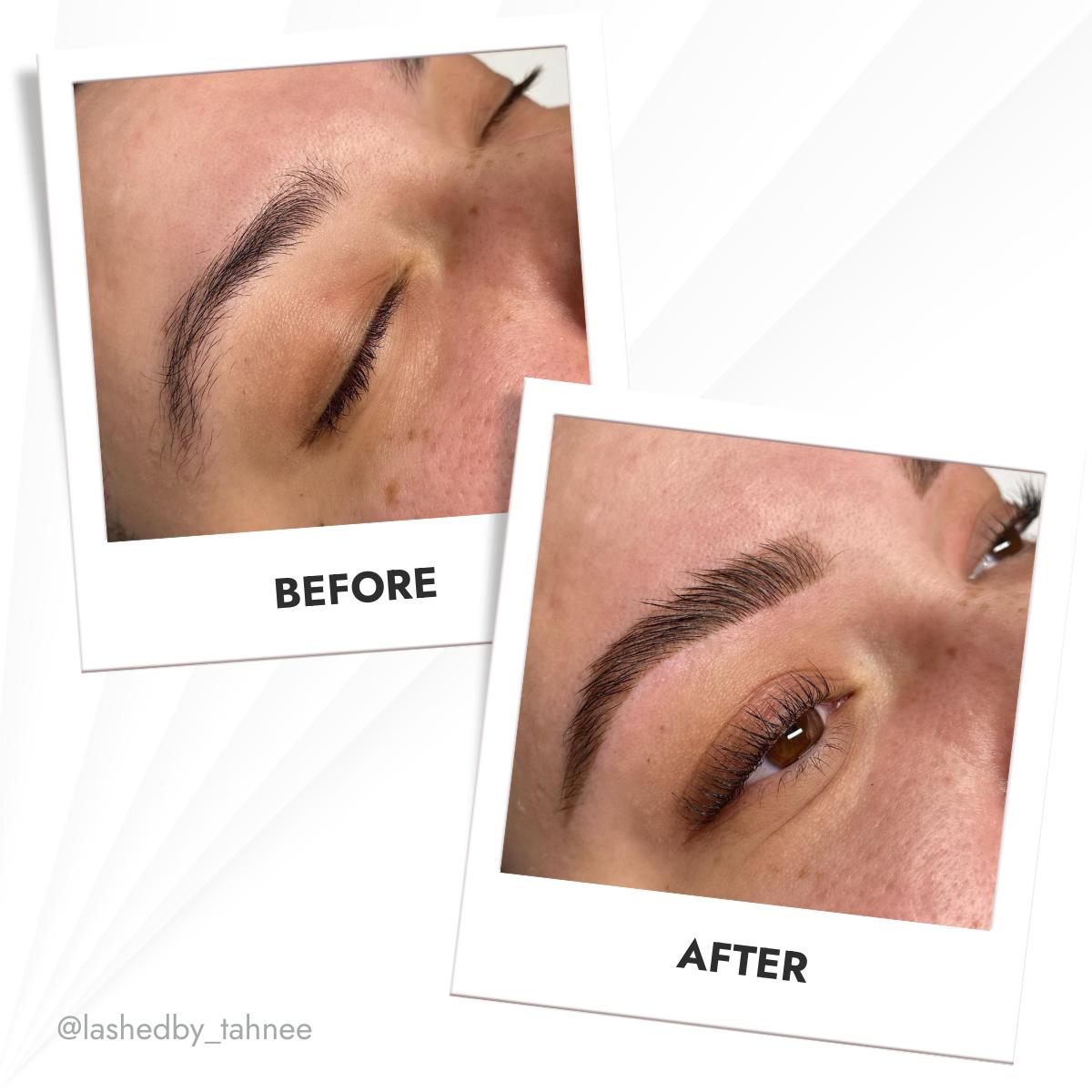 My Lash Store Brow Lamination Bundle - Before &amp; After 3