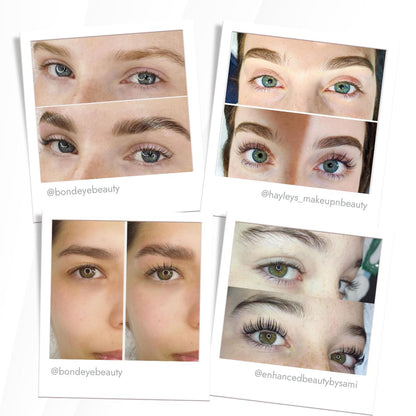 My Lash Store Lash Lift &amp; Brow Lamination Kit - Before &amp; After 4