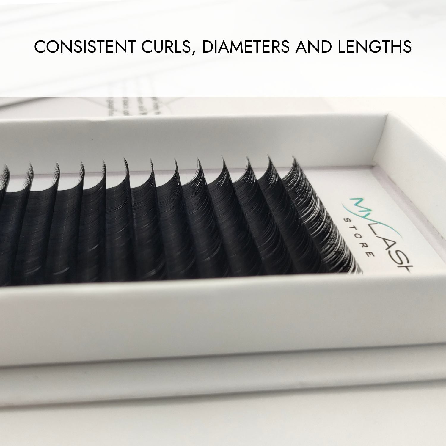 My Lash Store Premium Silk Classic &amp; Handmade Lashes - Consistent Curls