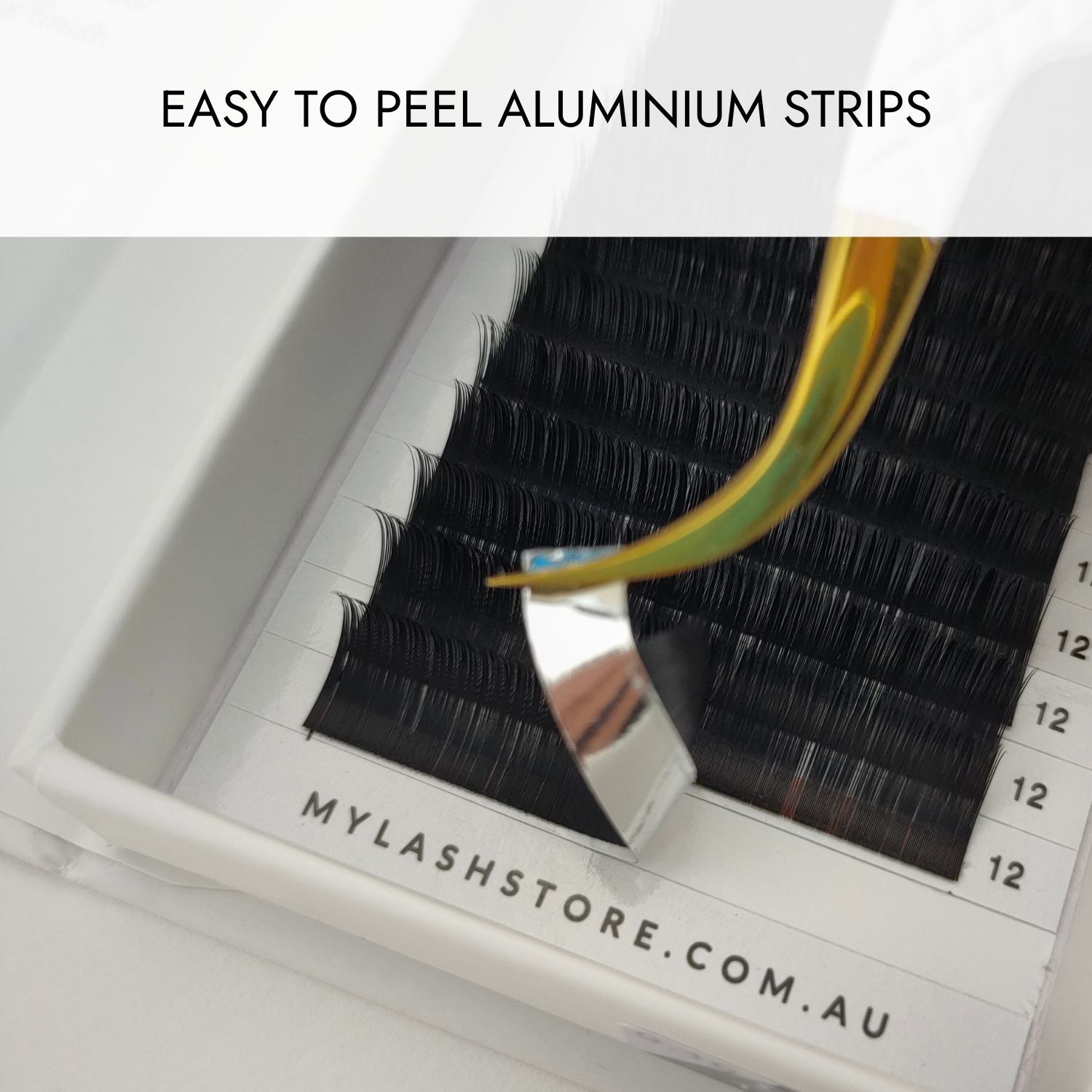 My Lash Store Premium Silk Classic &amp; Handmade Lashes - Aluminium Backing