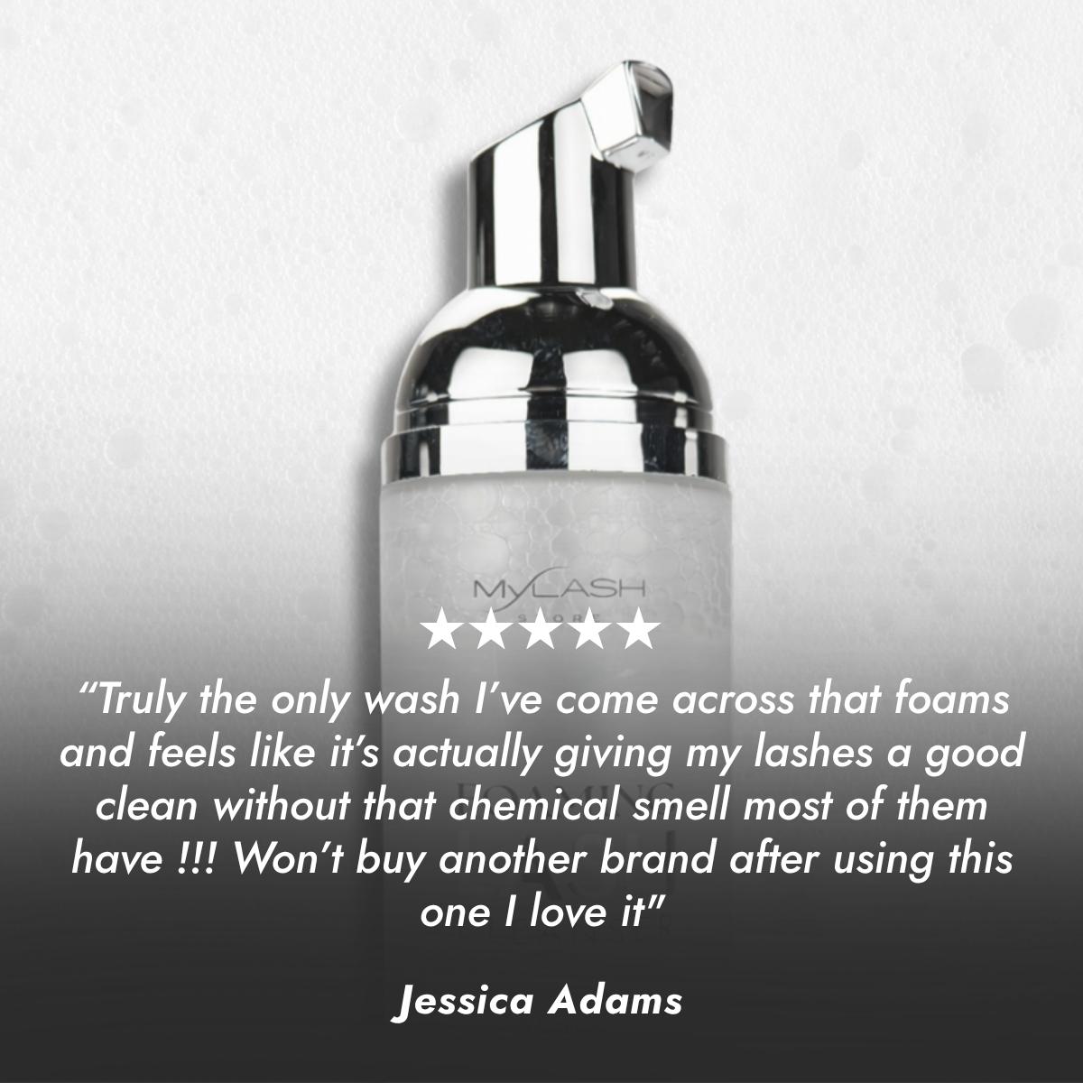 Foaming Lash Cleanser Customer Review