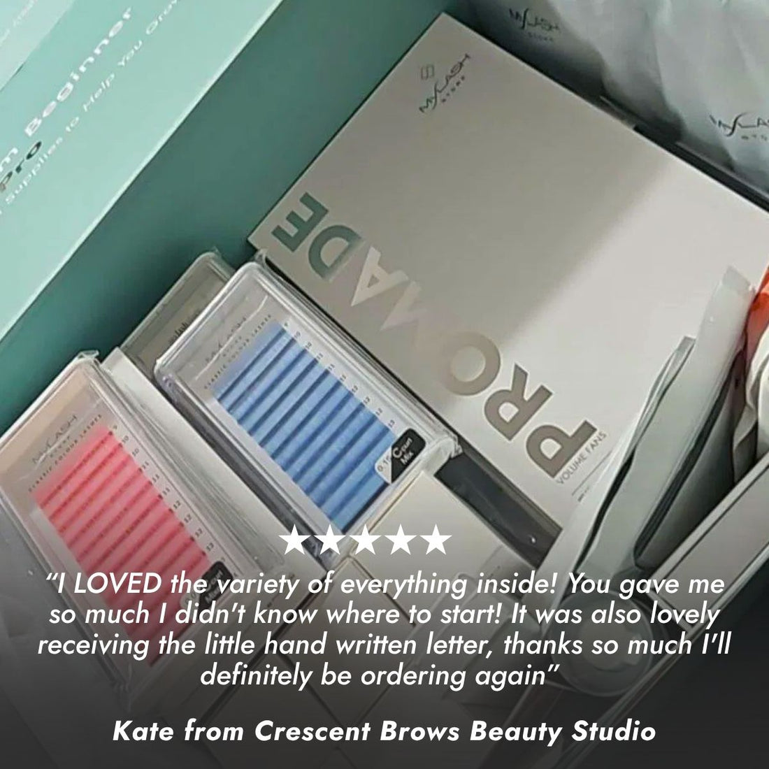 My Lash Store Lash Artists Mystery Box Customer Review