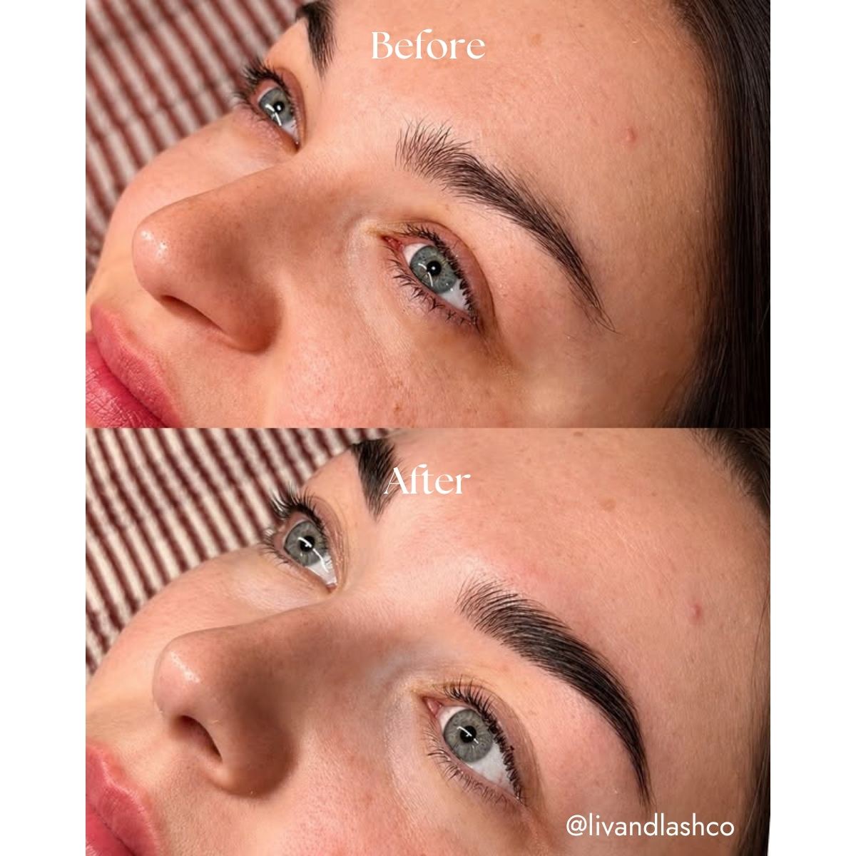 2 in 1 Lash Lift &amp; Brow Lamination Kit - Before &amp; After 2