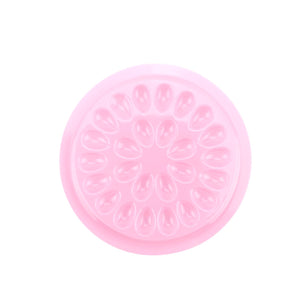 Lash Glue Holder Tray - Flower Shape - Pink