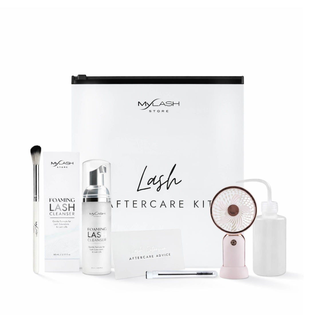 Premium Lash Aftercare Kit for Eyelash Extensions