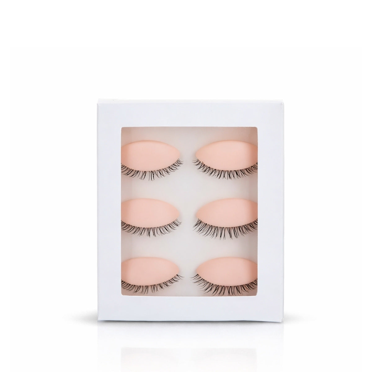 Replacement eyelids for lash training mannequins