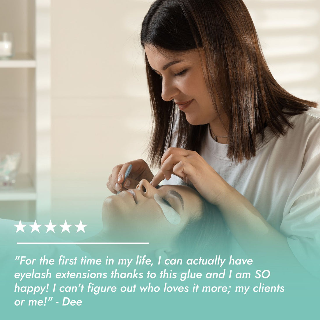 Safe Lash Sensitive Eyelash Extension Adhesive Customer Review