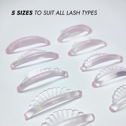 Shell U Curl Lash Lift Shields - 5 Sizes
