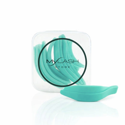 Soft Silicone Lash Lift Shields in Case
