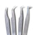 Silver Fibre Tip Lash Tweezer Bundle by My Lash Store