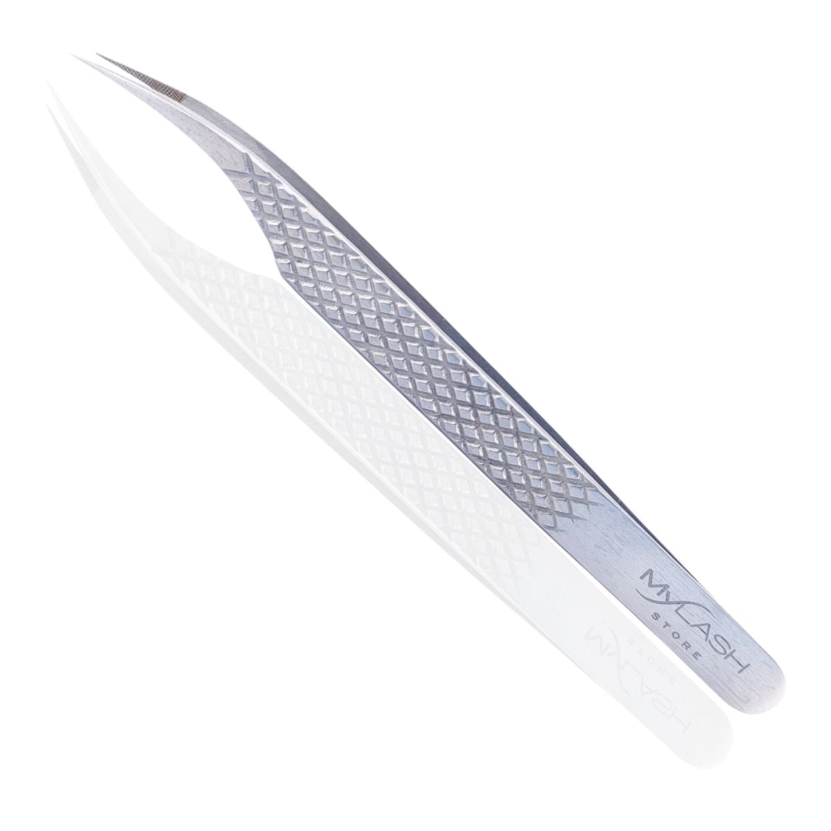 Silver Fibre Tip Lash Tweezers - Isolation By My Lash Store