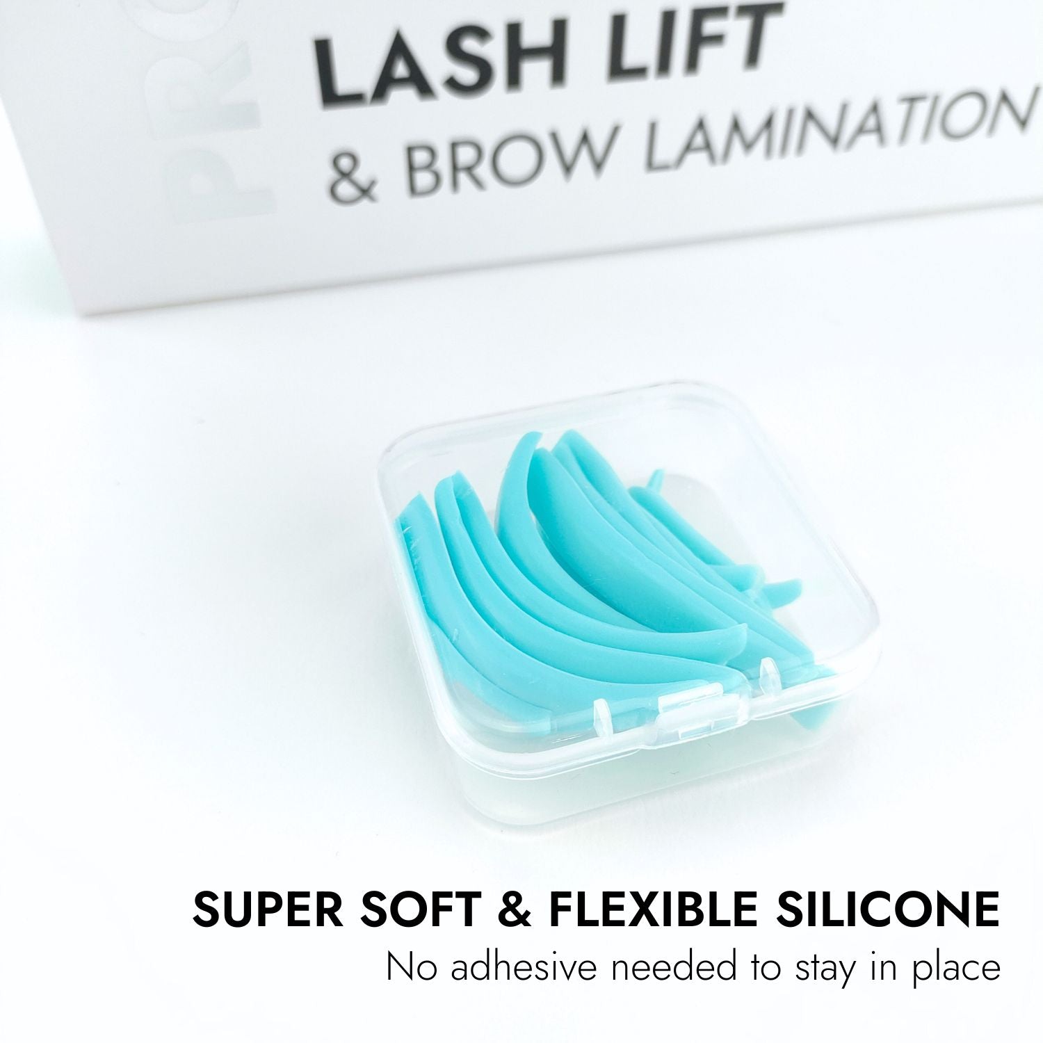 Soft Silicone Lash Lift Shields - No Adhesive Needed