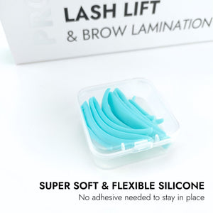 Soft Silicone Lash Lift Shields (7 Sizes)
