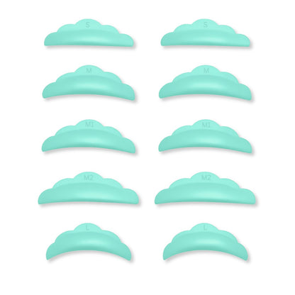 Soft Silicone Lash Lift Shields ( 5 Sizes)