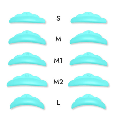 Soft Silicone Lash Lift Shields Small, Medium, M1, M2, Large