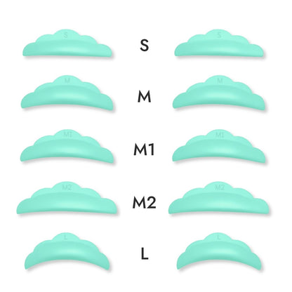 Soft Silicone Lash Lift Shields Small, Medium, M1, M2, Large