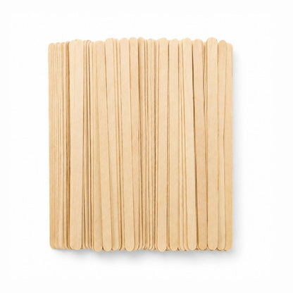 Thin Brow Wax Spatulas - 100