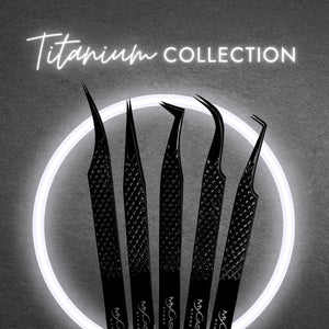 My Lash Store Titanium Lash Tweezer Collection