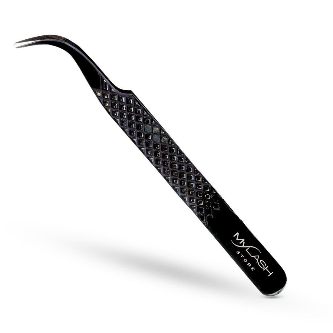 Curved Titanium Lash Tweezer