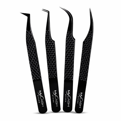 Titanium Lash Tweezer Bundle