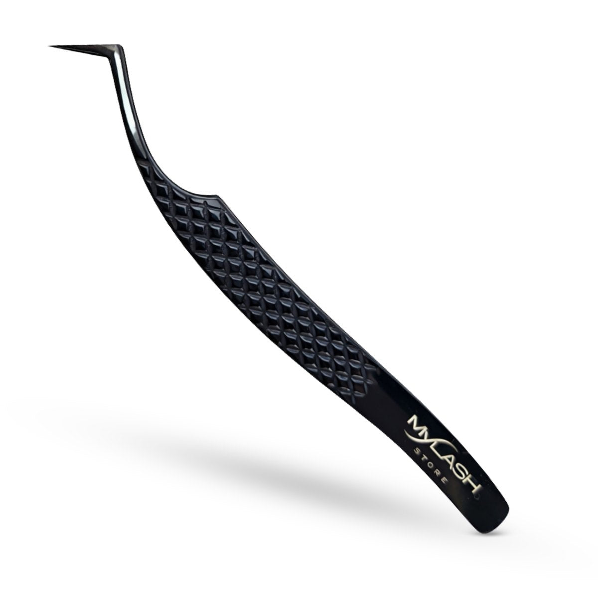 Angled Boot Titanium Lash Tweezer