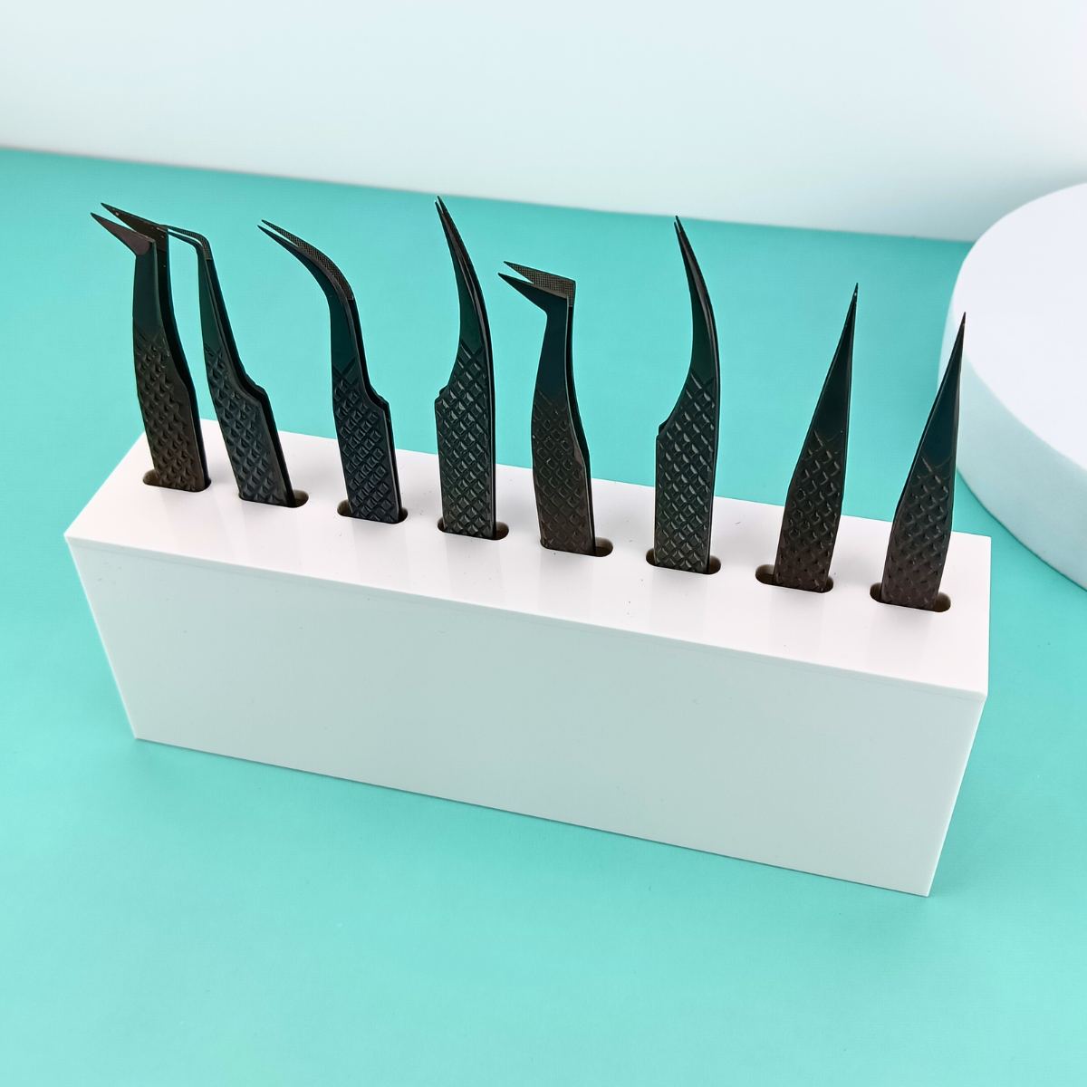 Lash Tweezer Stand (White)