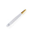 White & Gold Brow Tweezers - My Lash Store