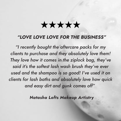 White Label Lash Aftercare Kits Customer Review