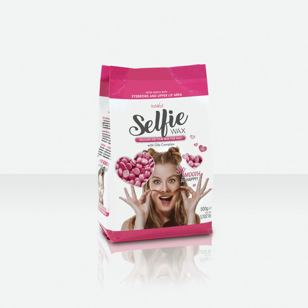 Italwax Selfie Hard Wax with Natural Oils - 500g