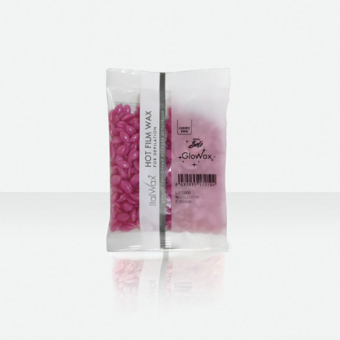 Italwax Glowax Cherry Pink Film Wax – 100g