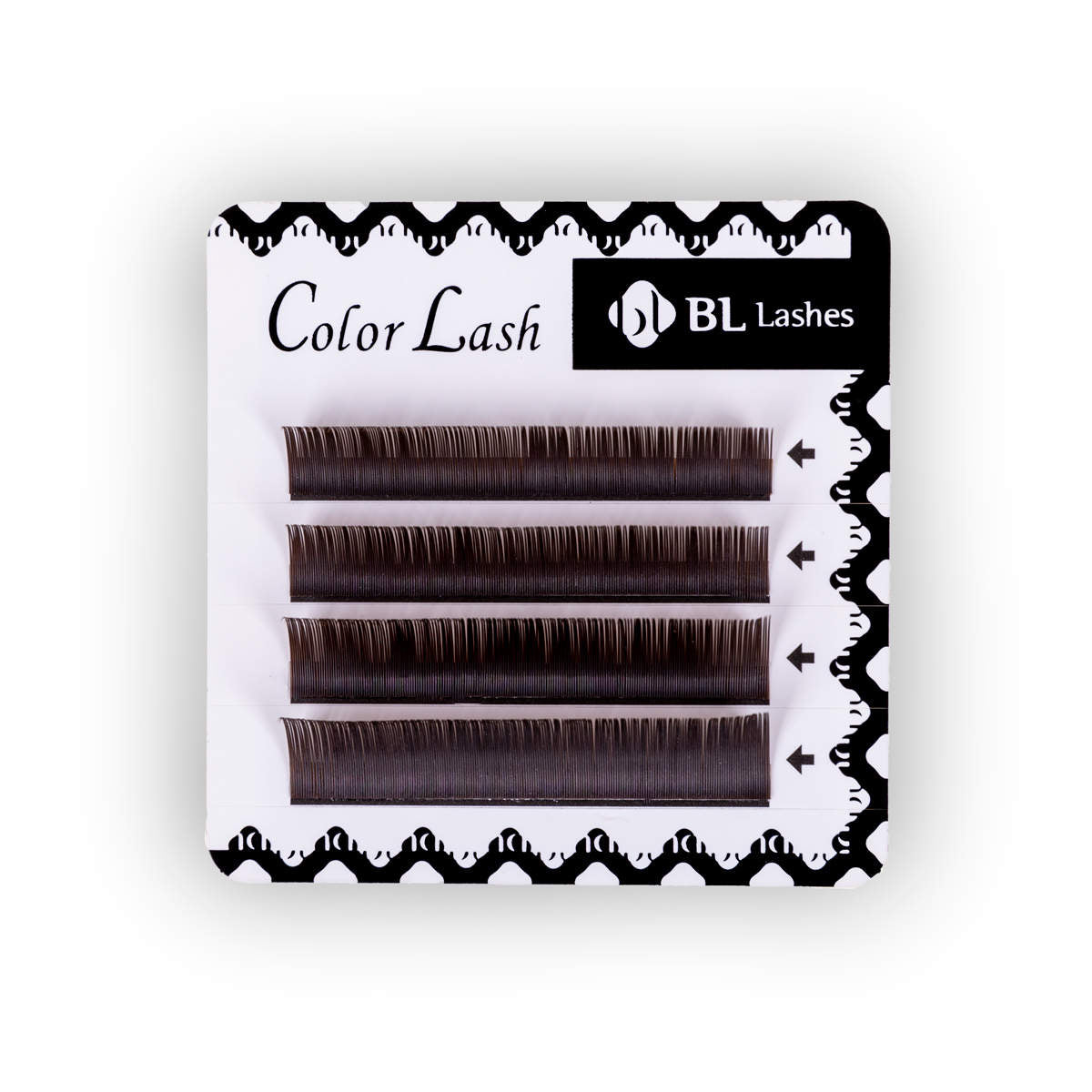 BL Coloured Lashes - Dark Brown