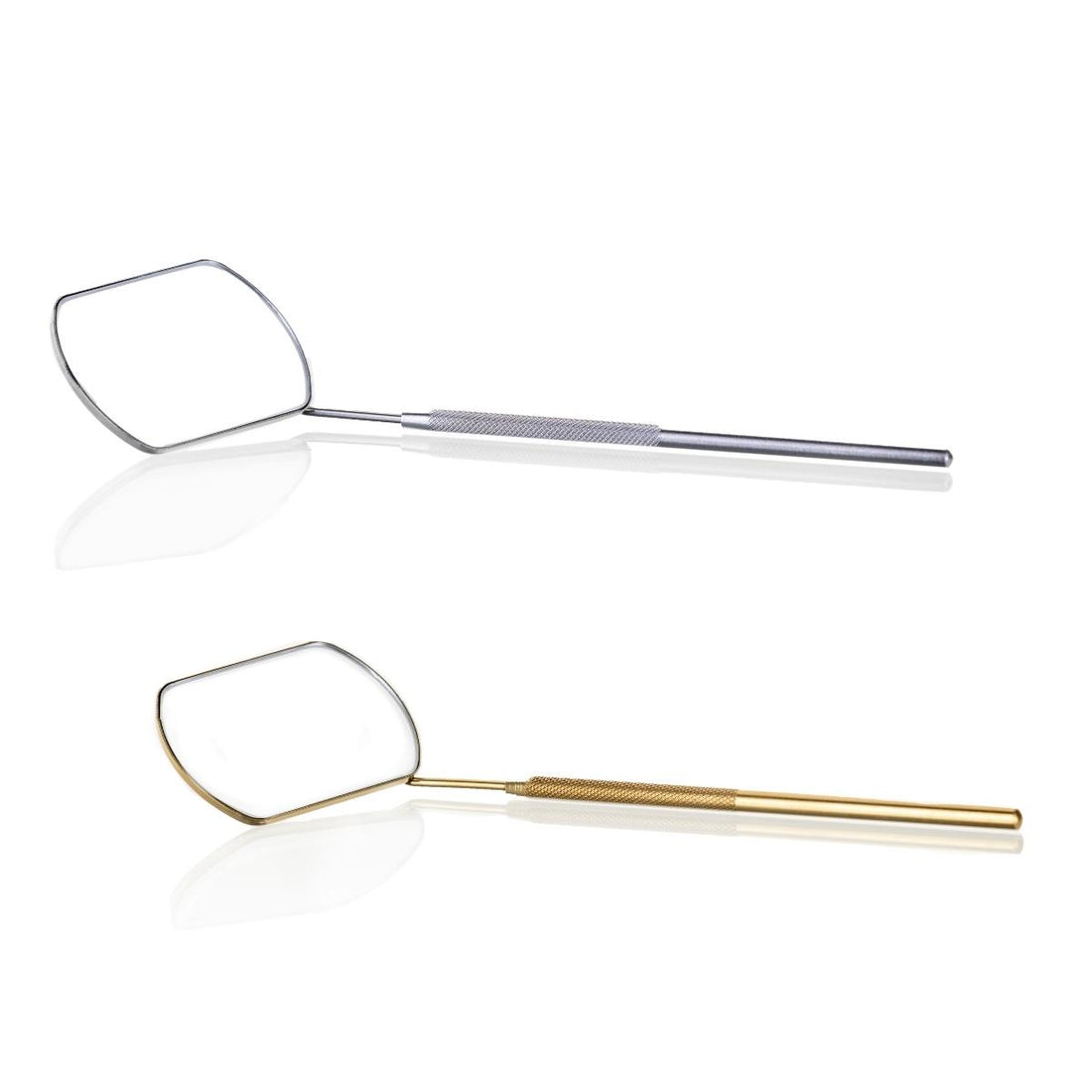 Lash Mirror for Eyelash Extensions - Gold &amp; Silver