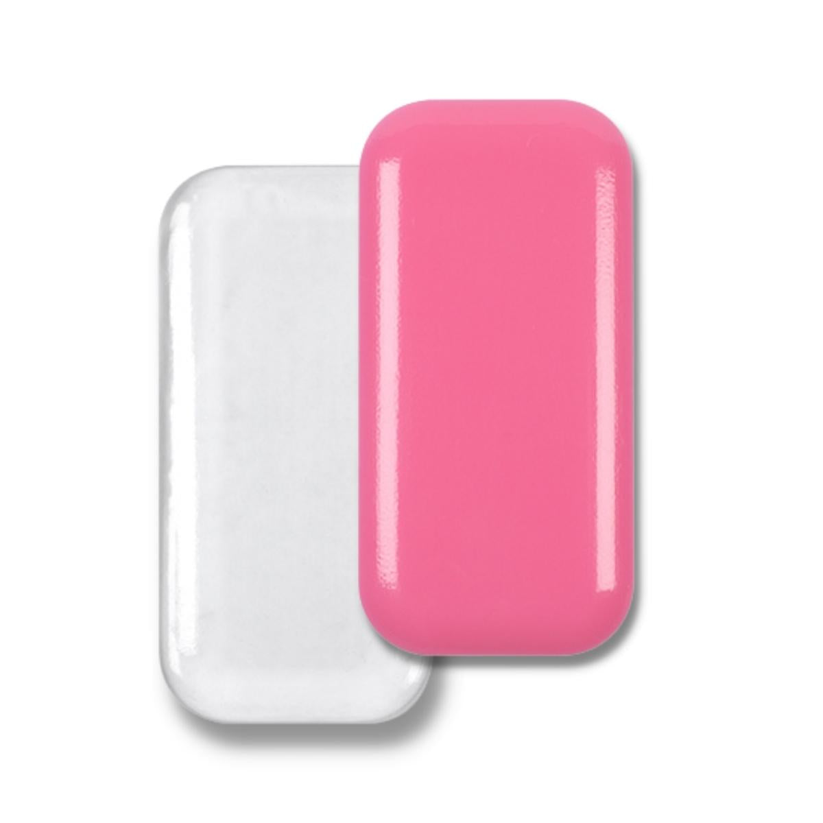 Silicone Lash Pads - Clear &amp; Pink