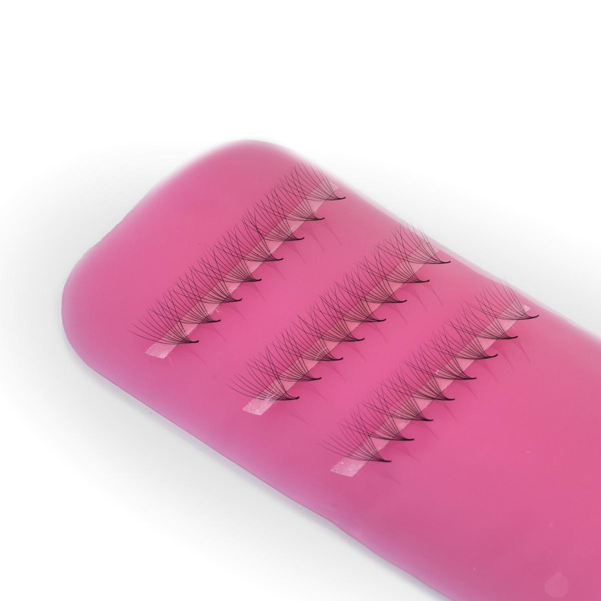 Silicone Lash Pads - Clear & Pink