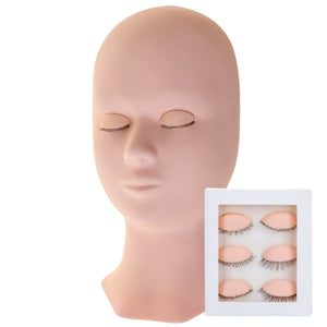 My Lash Store Advanced Training Mannequin with Replacement Eyelids